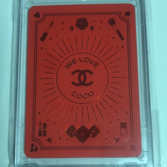 AUTHENTIC CHANEL 7 OF ♦️ COLLECTORS EDITION PLAYING CARD - Picture 4 of 4